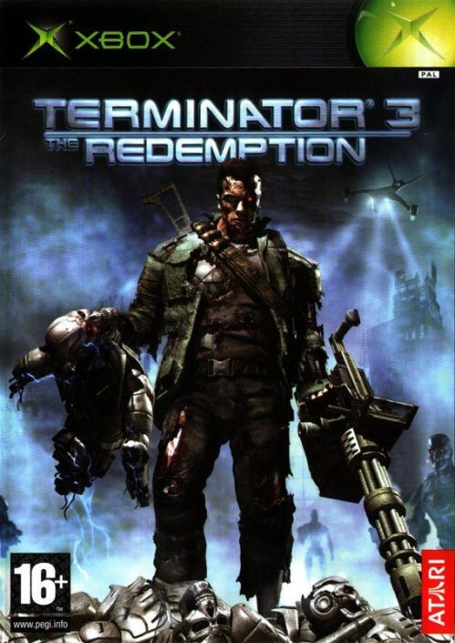 Terminator 3 the redemption kaytetty Xbox Manuaali loytyy eli CIB