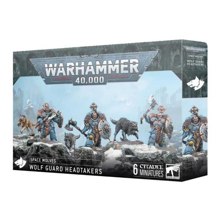 Warhammer 40K Space Wolves Wolf Guard Headtakers Julkaisupaiva: 12.7.2025