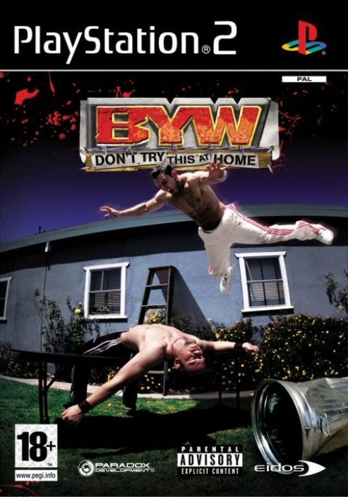 BYW: Don't Try This at Home kaytetty PS2