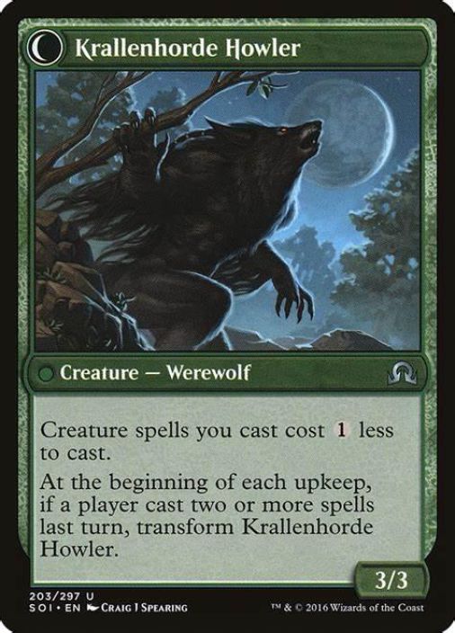 Duskwatch Recruiter / Krallenhorde Howler Kunto: Near Mint