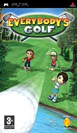 Everybody's golf kaytetty PSP