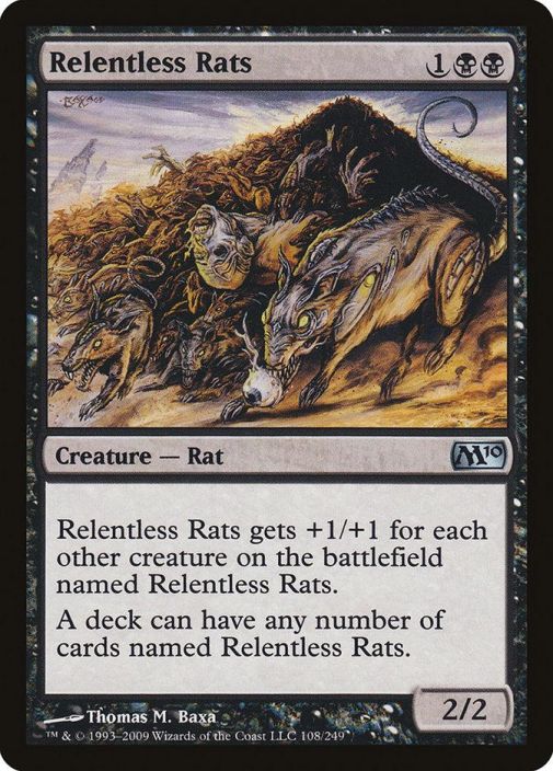 Relentless Rats Kunto: Excellent