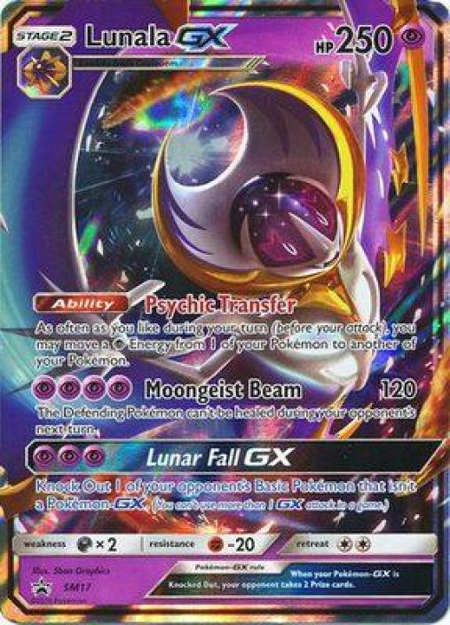 Lunala GX SM17 GD Kunto: EXcellent