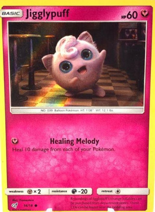 Jigglypuff 14/18 Holo EX tuotekuva 1