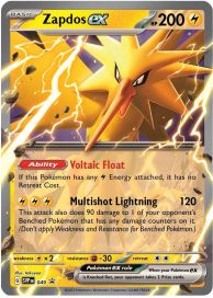 Pokemon Isokortti Zapdos ex 049