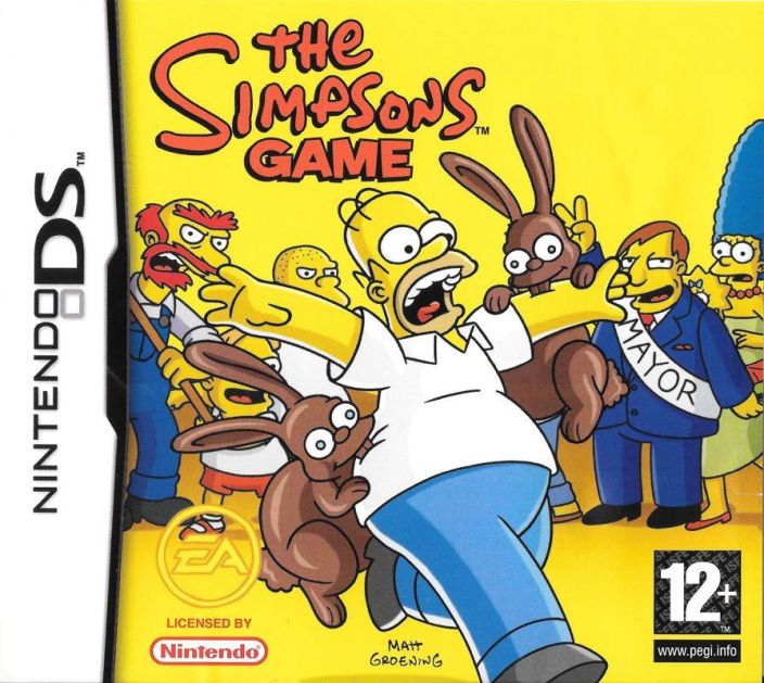 The Simpsons game DS