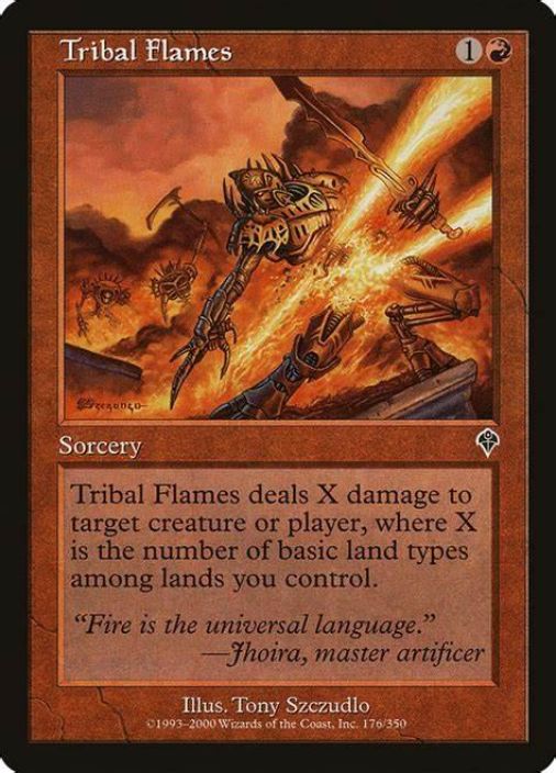 Tribal Flames Kunto: Near Mint