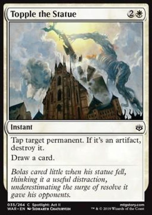 Topple the Statue 035/264 NM