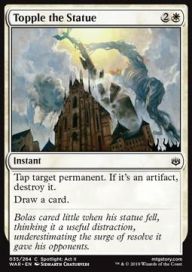 Topple the Statue 035/264 NM