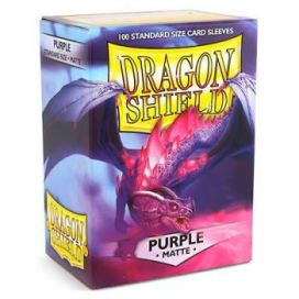 Dragon Shield Sleeves Matte purple 100
