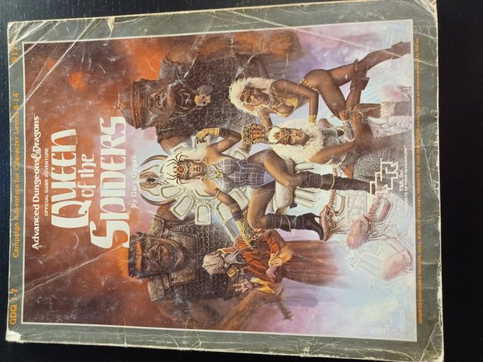 Advanced Dungeons &amp; Dragons Queen of the Spiders