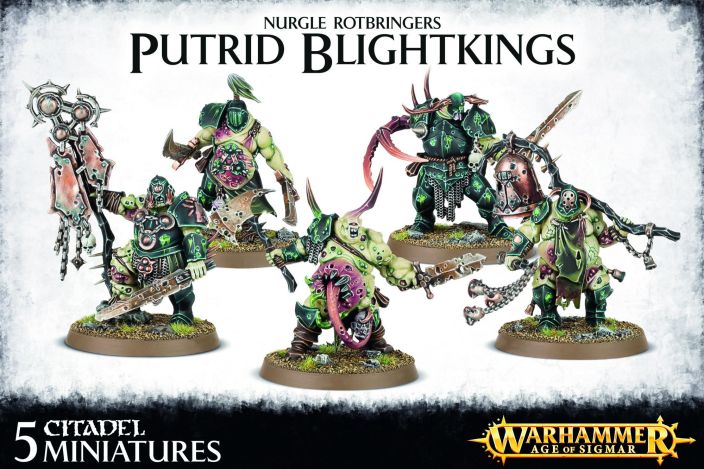 Warhammer Age of Sigmar: Putrid Blightkings