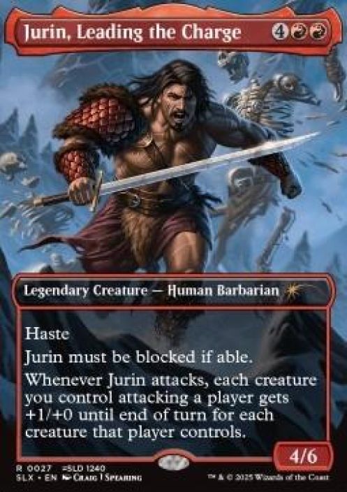 Jurin, Leading the charge Kunto: Near Mint 