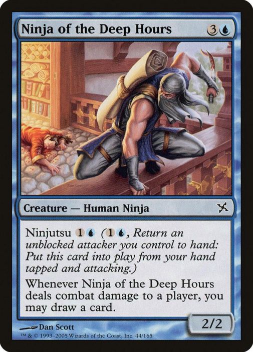Ninja of the Deep Hours 44/165 LP Kunto LP