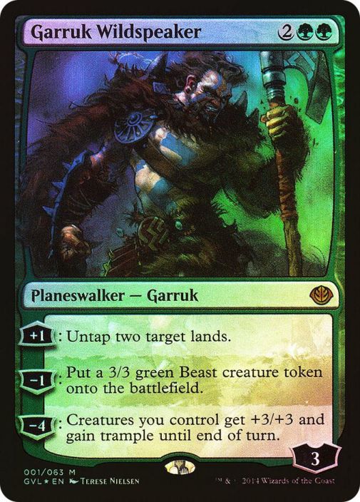 Garruk Wildspeaker Foil Kunto: NM