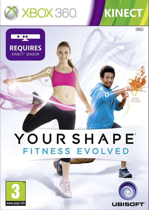 Your Shape Fitnes Evolved kaytetty XBOX 360
