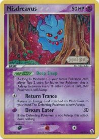 Misdreavus 40/92 Stamped Holo EX