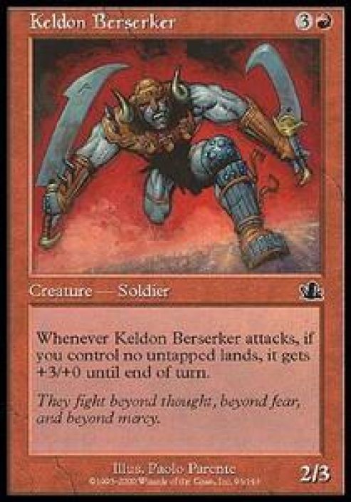 Keldon Berserker Kunto: Excellent