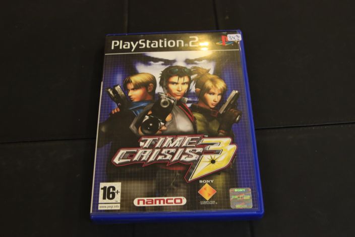 Time crisis 3 kaytetty PS2