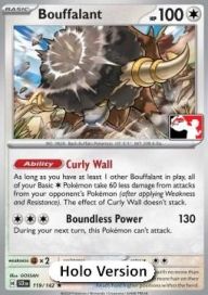 Bouffalant 119/142 Promo NM