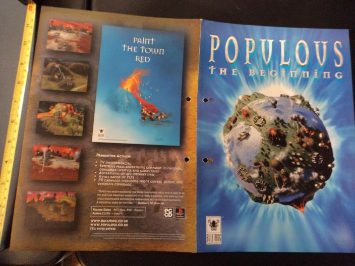 POPULOUS THE BEGINNING Bullfrog