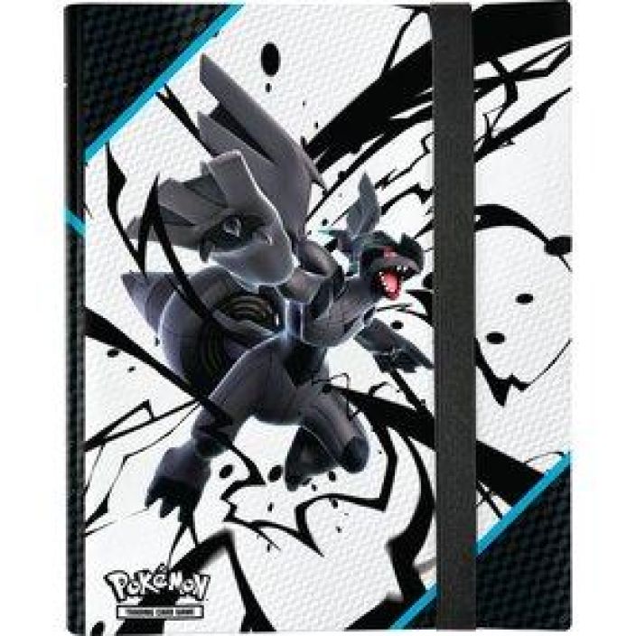 Pokemon Black Bolt Kansio / Binder Zekrom Tilaa yhteensa 396 kortille (22kpl 9taskuisia sivuja) Sivusta