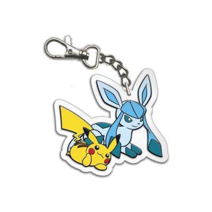 Pokemon Pikachu/Glaceon -avaimenpera