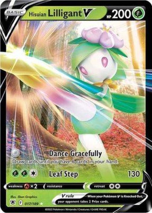 Hisuian Lilligant V 017/189 Kunto NM