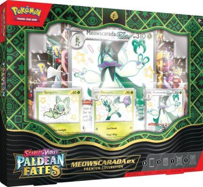 Pokemon Paldean Fates Premium Collection Meowscarada ex