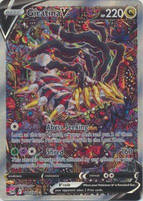 Giratina V 186/196 Kunto: NM