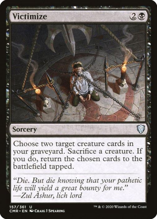 Victimize 157/361U NM Kunto NM