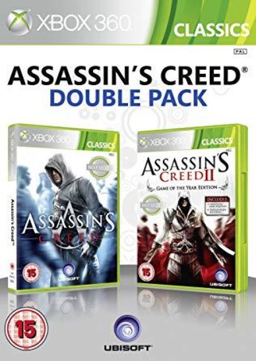 Assassin's Creed Double Pack kaytetty XBOX 360