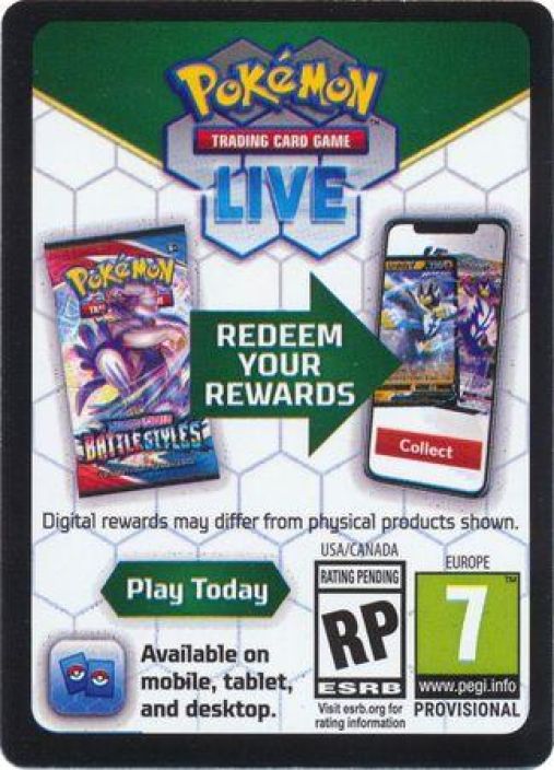 Pokemon Online Koodi Kleavor VSTAR Premium collection