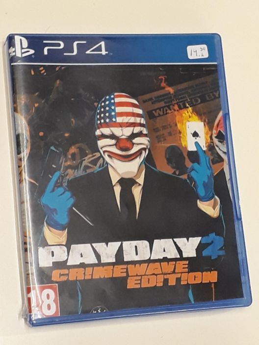Payday 2 Crimewave Edition kaytetty PS4
