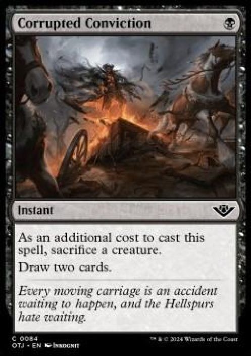 Corrupted Conviction Kunto: Excellent
