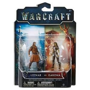 Warcraft Lothar vs. Garona Figures Boxed