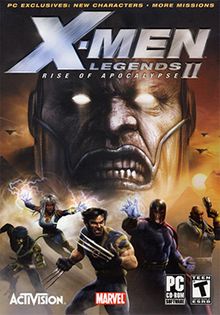 X-Men Legends II Rise of Apocalypse kaytetty PC
