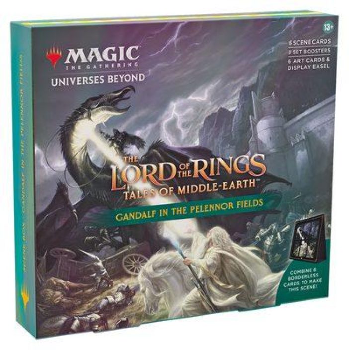 The Lord of the Rings Tales of Middle-earth Scene Box Gandalf in Pelennor Fields