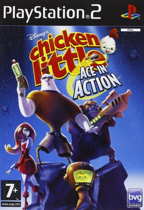 Disney Chicken Little: Ace in action kaytetty PS2