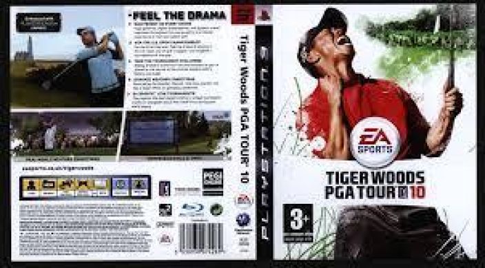 Tiger Woods PGA tour 10 PS3 kaytetty kaytetty