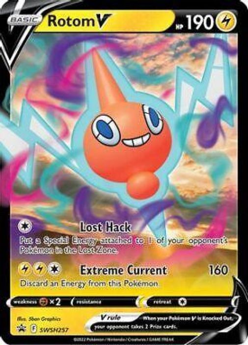 Rotom V SWSH257 Kunto: NM