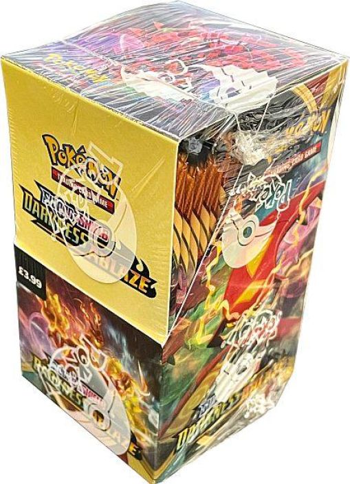 Pokemona Darkness Ablaze Booster Half Display 18 Boosteria