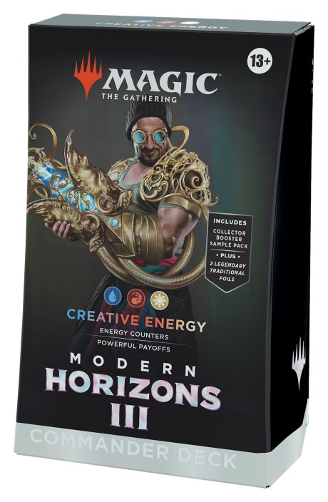 Modern Horizons 3 Commander Deck: Creative Energy julkaisu 7.6