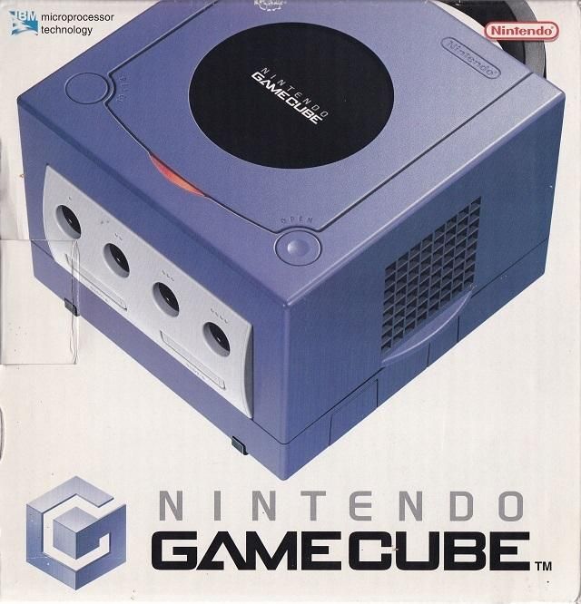 Empty Nintendo Gamecube Box Tyhja