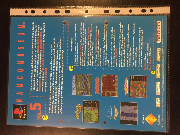 NAMCO MUSEUM VOL.5