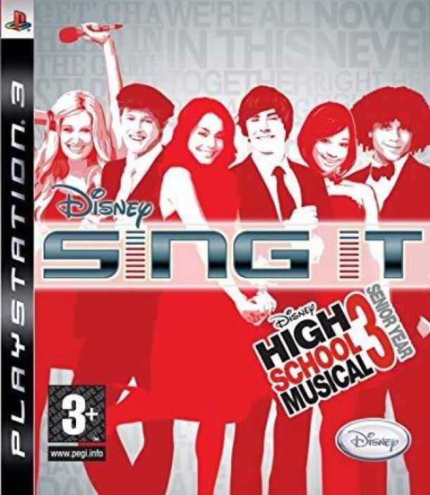 Disney Sing It: High School Musical 3 Senior Year kaytetty PS3