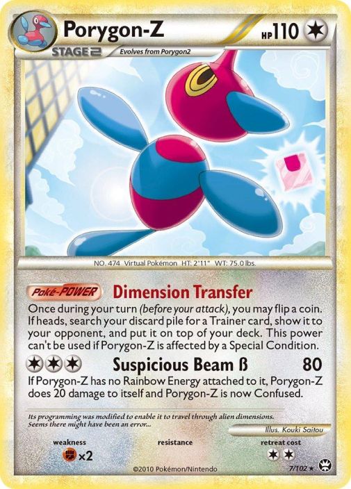 Porygon-Z 7/102 Holo Kunto: Good