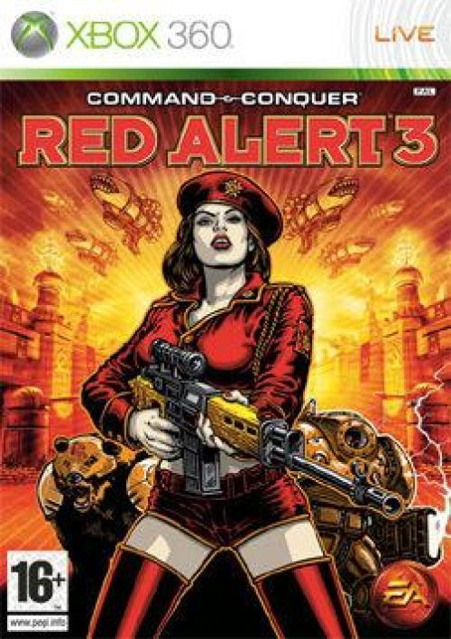 Command &amp; Conquer Red Alert 3 kaytetty XBOX 360