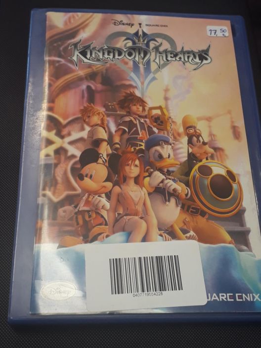 Kingdom Hearts 2 kaytetty PS2 ei kansi pahveja