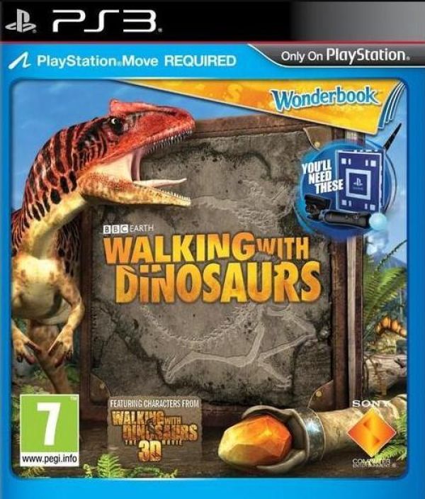 Walking with Dinosaurs BBC Earth kaytetty PS3 Pelkka peli, boxikombo erikseen.